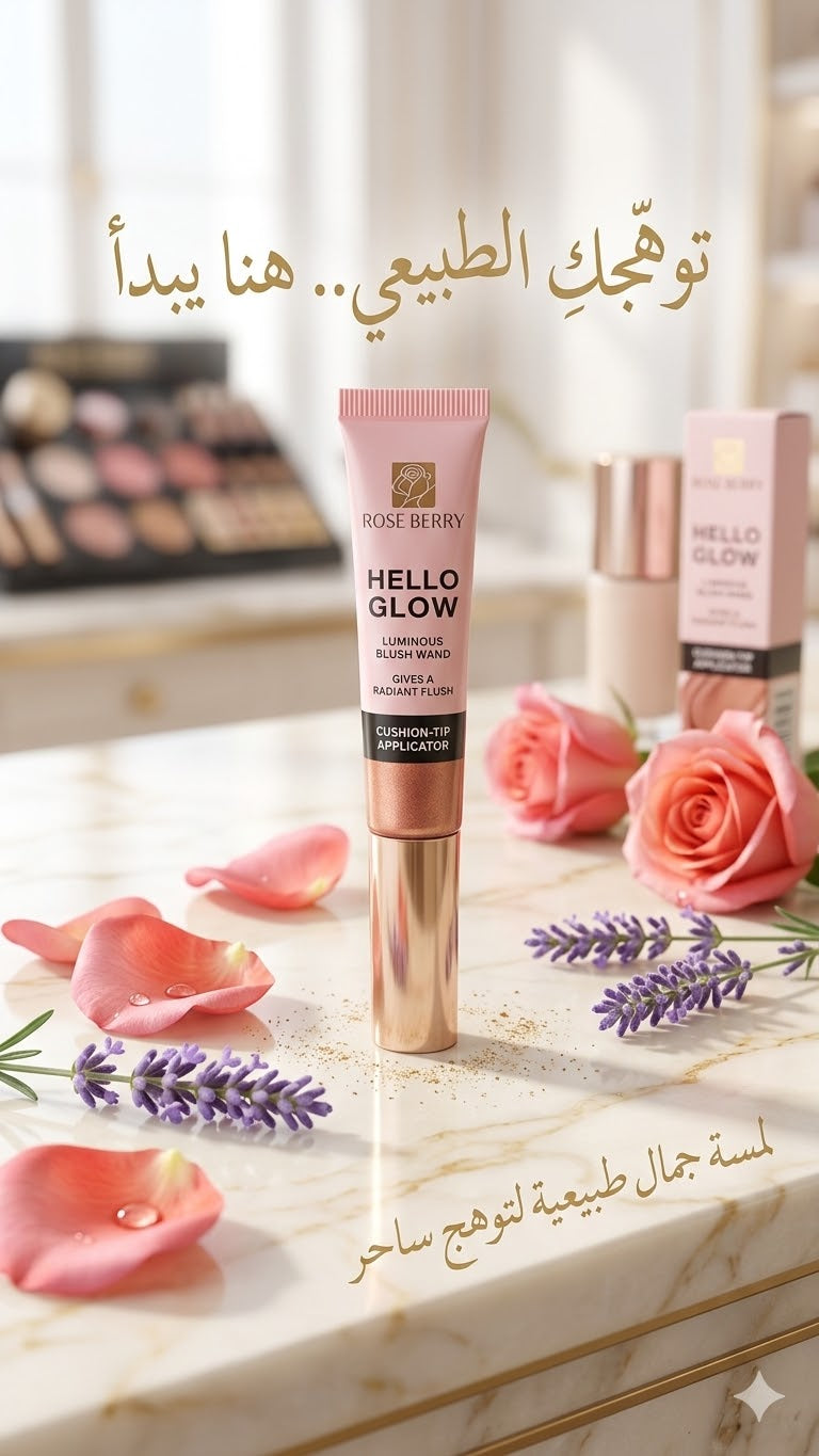 Rose Berry Highlight Liquid Wand