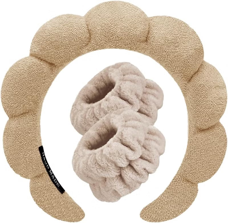 Kiki Spa Head Band & Wristband Set