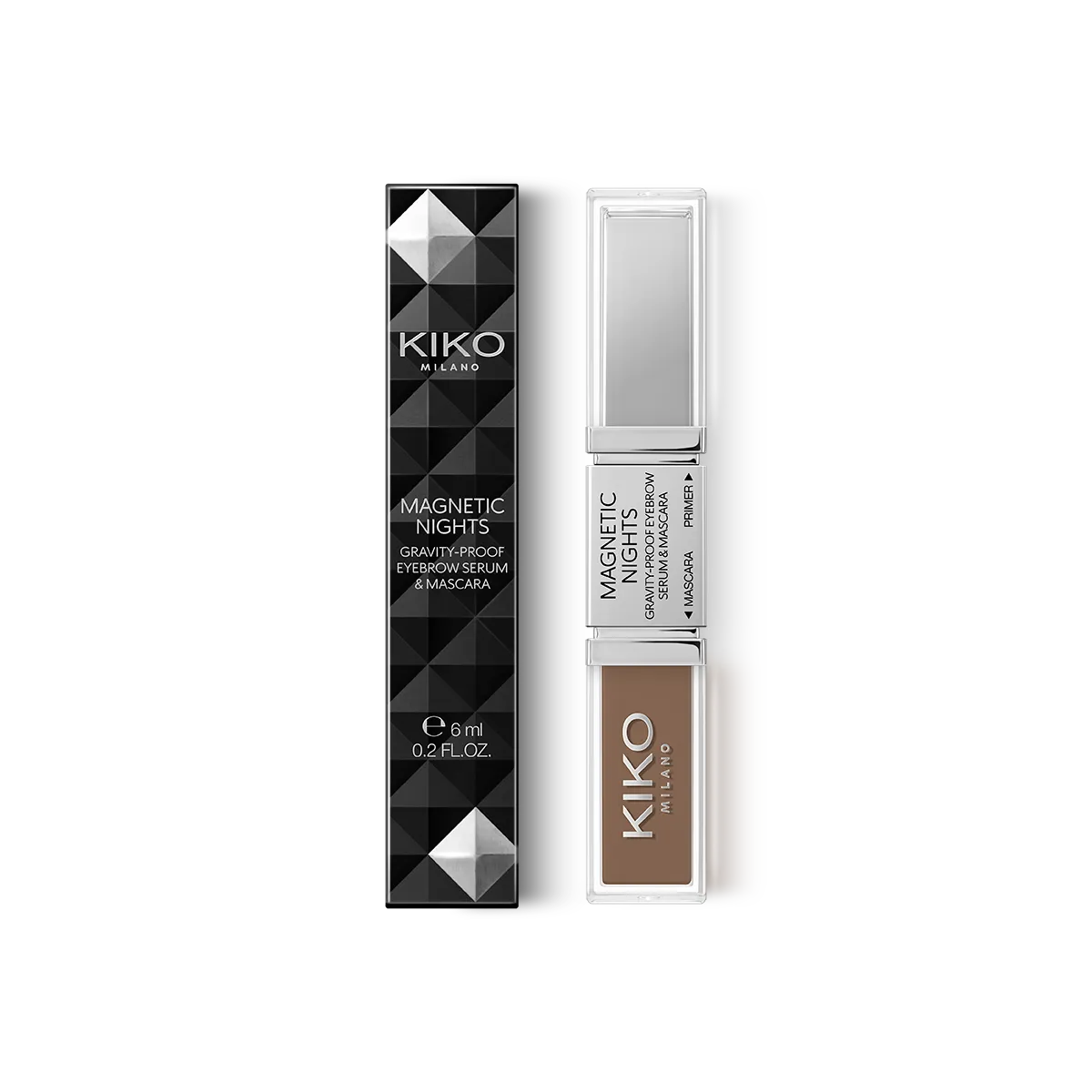 KIKO Milano magnetic nights gravity proof eyebrow serum and mascara