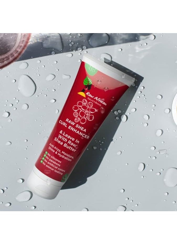 Raw African Shea Curl Enhancer and Leave In With Shea Butter 250 ml