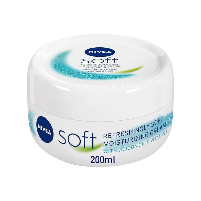 Nivea soft refreshing moisturising cream 200ml