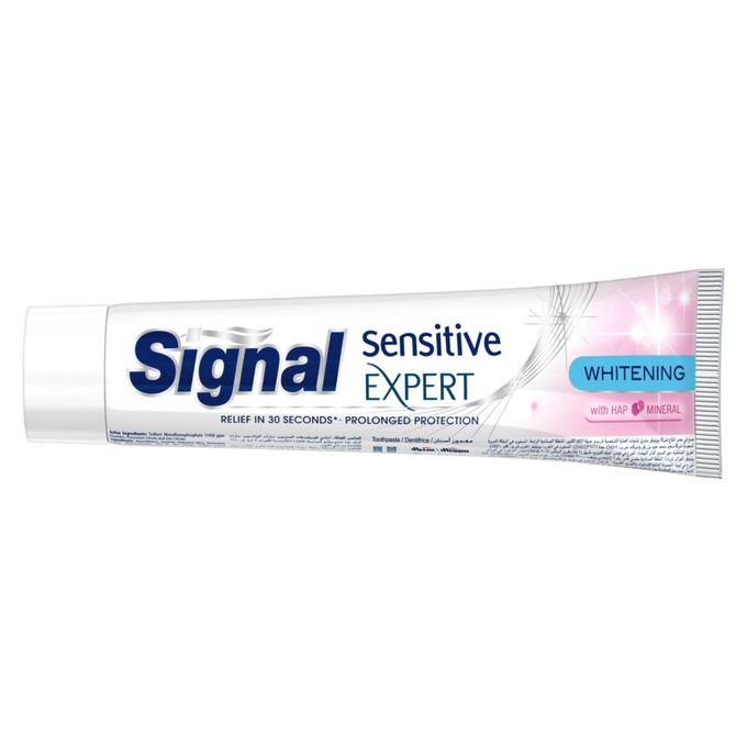Signal Sensitive Expert Whitening Toothpaste 75ml 2 packs