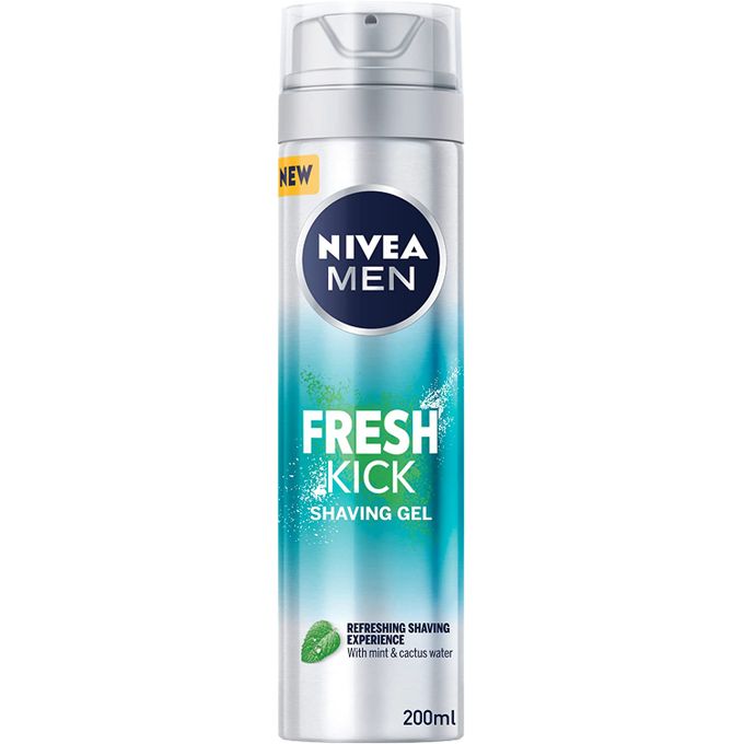 NIVEA MEN Shaving Gel Fresh Cool Mint Extracts 200ml