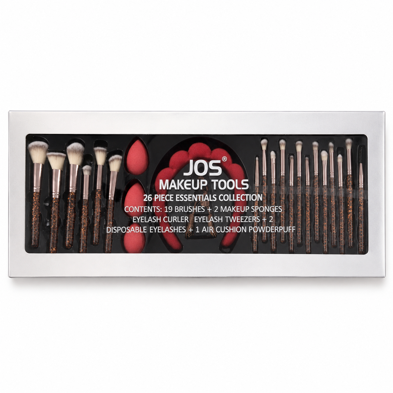 Joe Makeup Tools 26Pcs Essentials Collection