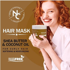 Natives Choice Shea Butter and Coconut Oil Hair Mask 475 ml