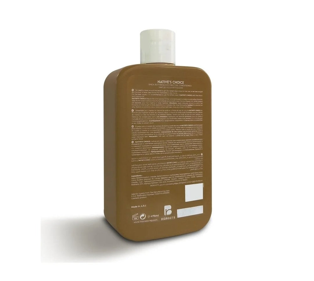 Natives Choice Conditioner With Shea Butter and Coconut Oil 475ml