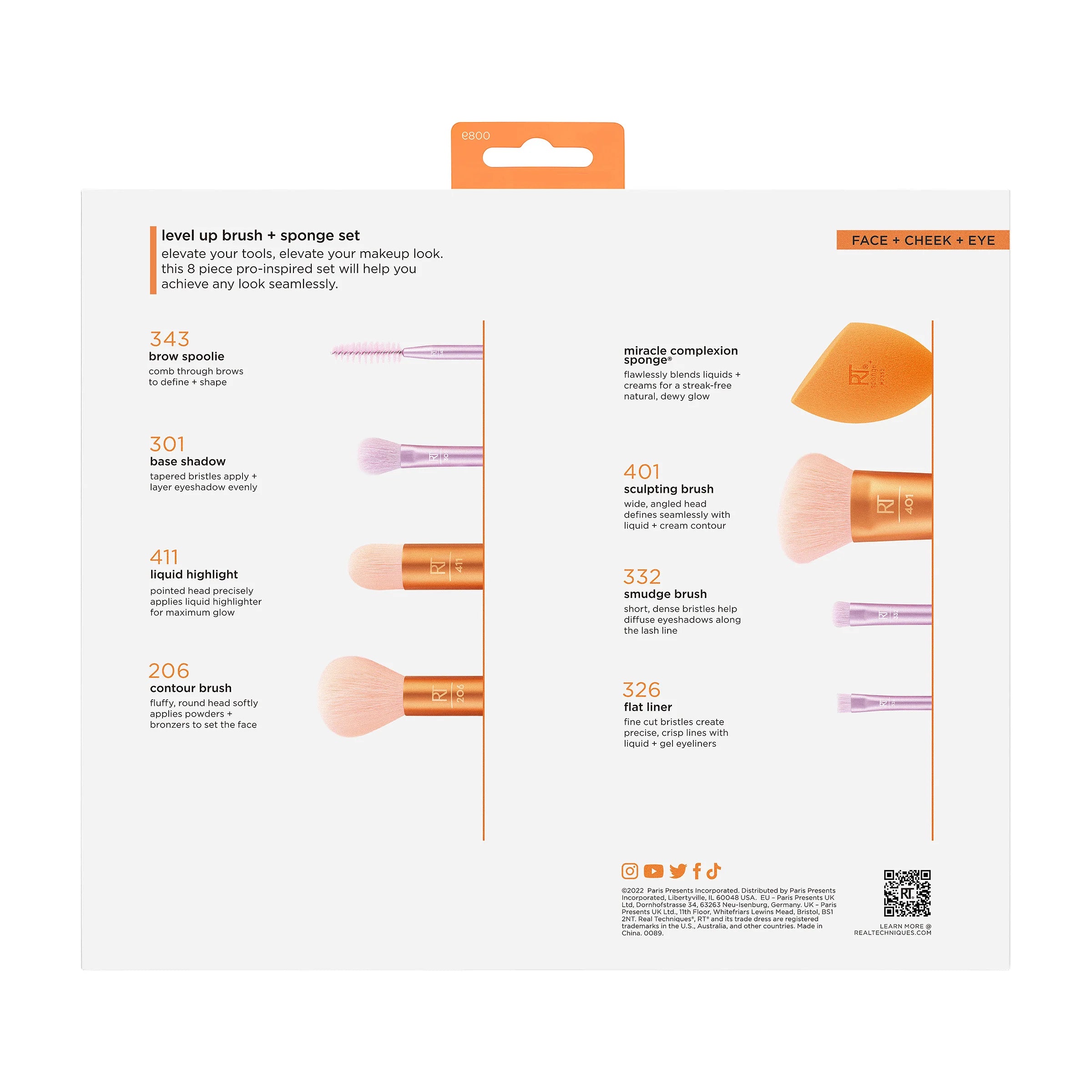 Famo Beauty Level Up Brush + Sponge Set