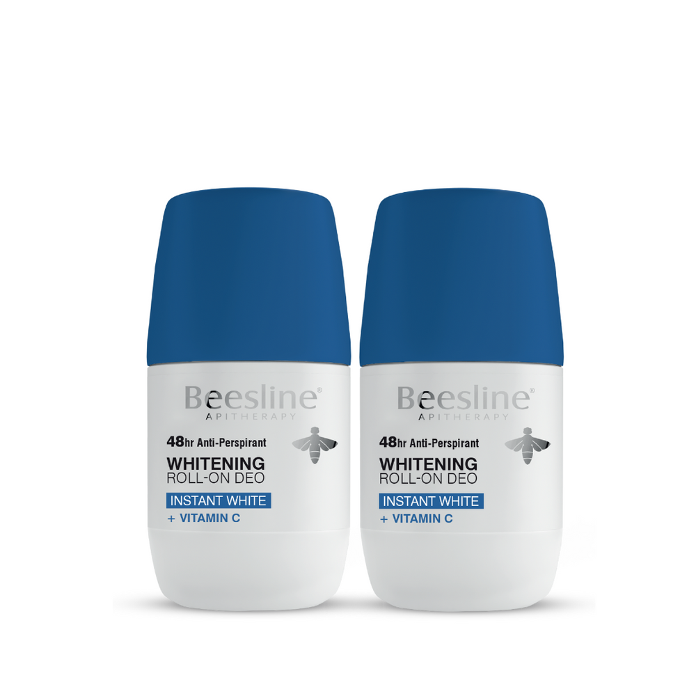 beesline Whitening Roll On Deodorant Instant White 1+1 50 ml