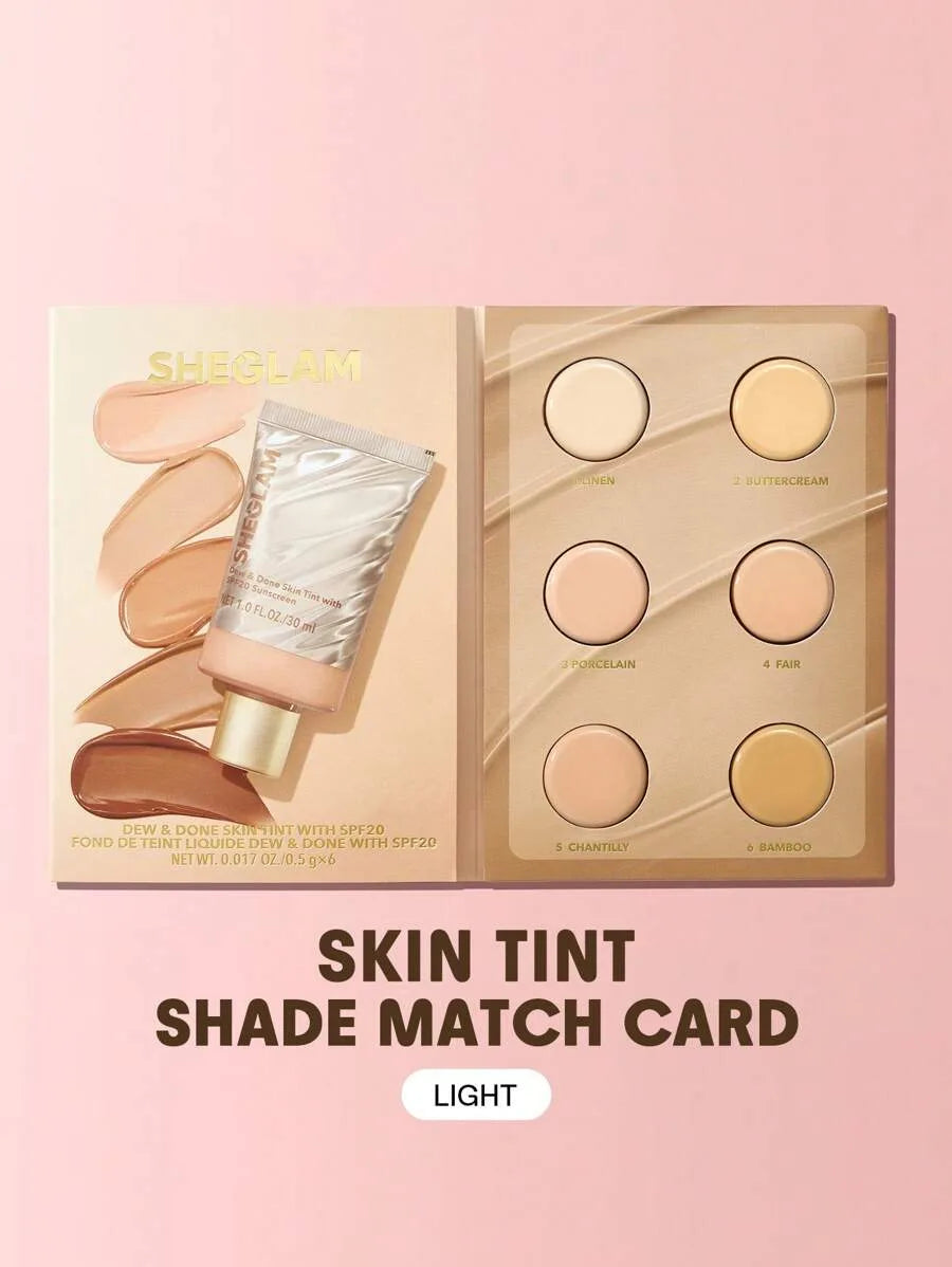 Sheglam Dew and Done Skin Tint With Spf20 Sample