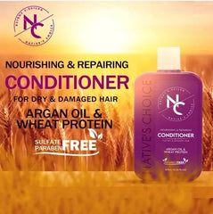 Natives Choice Conditioner With Argan Oil and Wheat Protein 475 ml