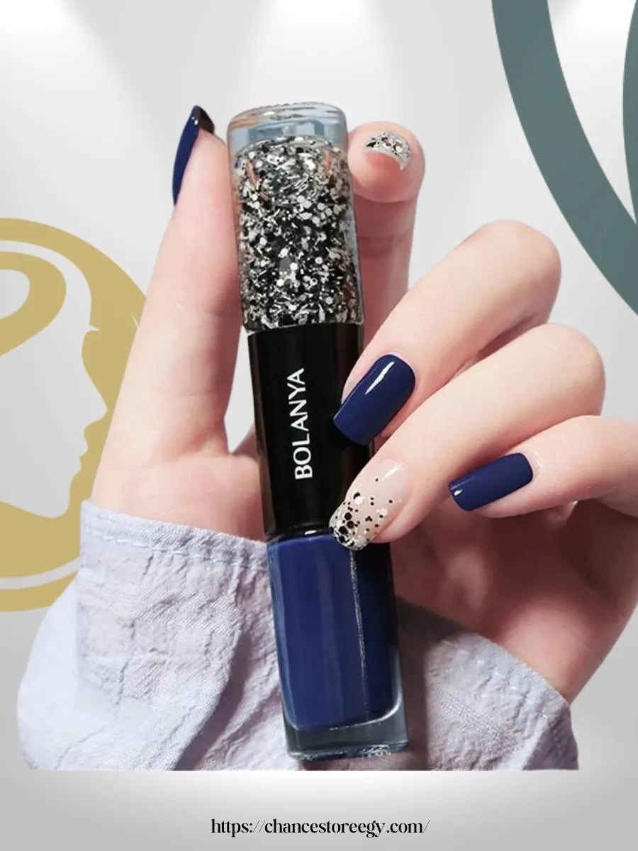 Shein Bolania 2-Color Quick Dry Nail Polish