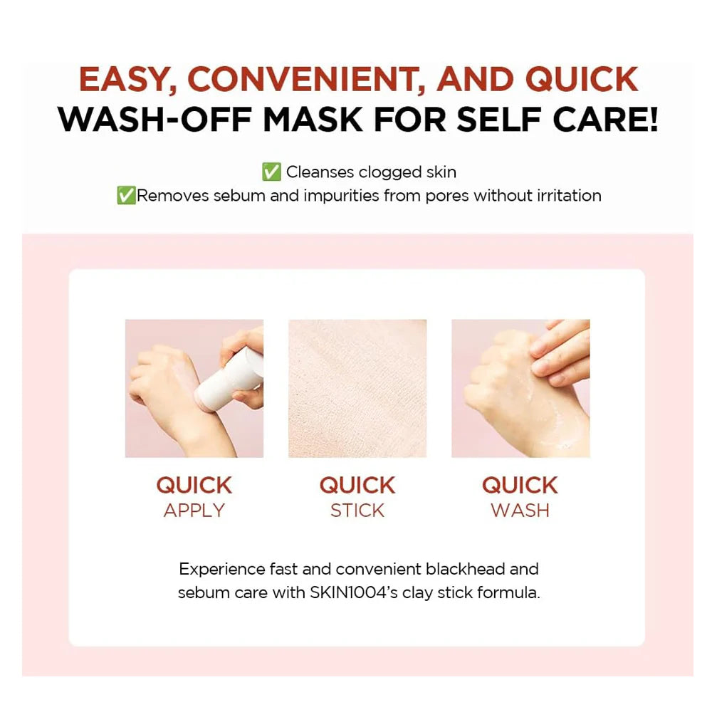 SKIN1004 Madagascar Centella Poremizing Quick Clay Stick Mask 27g