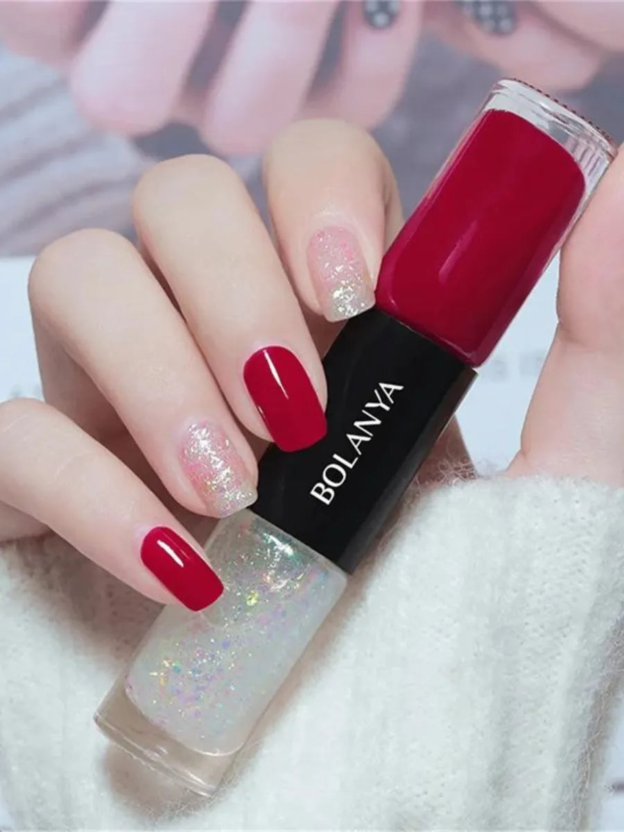 Shein Bolania 2-Color Quick Dry Nail Polish