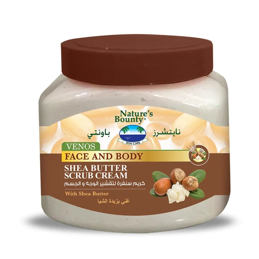 Nature's Bounty Venos Scrub Cream زبدة الشيا 300 مل