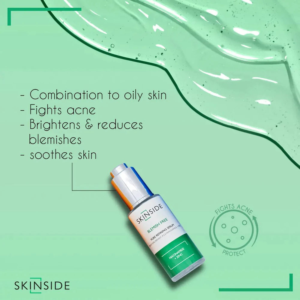 Skinside Niacinamide 10% + Zinc 1% Serum 25 Ml