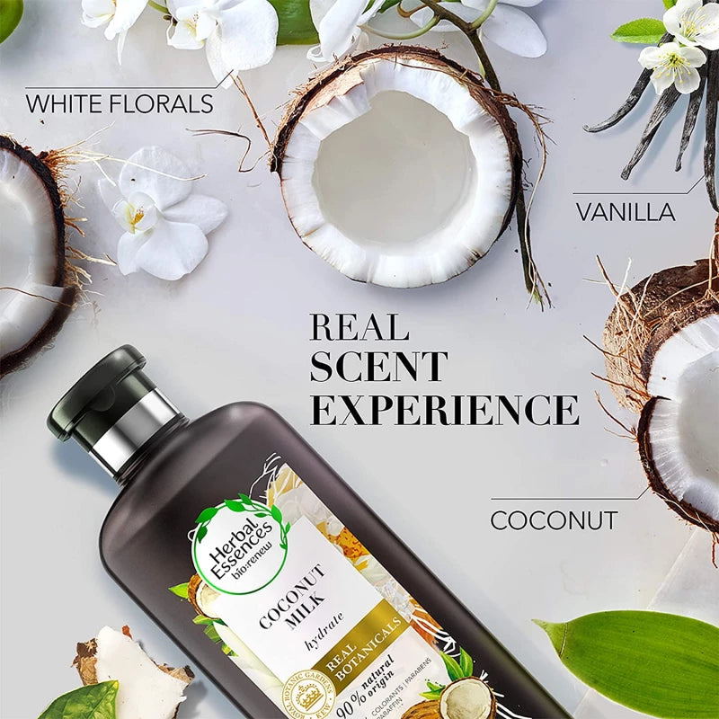 Herbal Essences Biorenew Coconut Milk Shampoo 400 ml