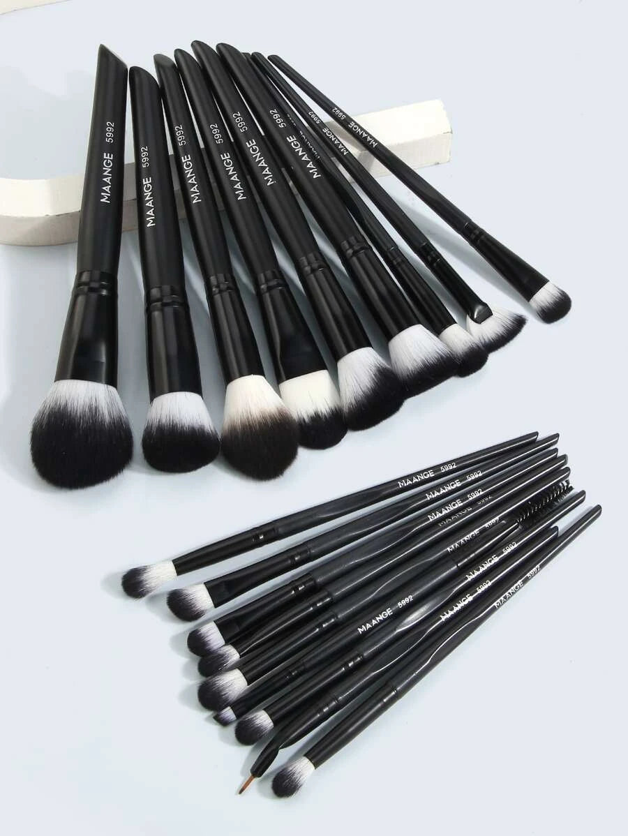 Shein-طقم فرش مكياج احترافية The Brush، 18 قطعة