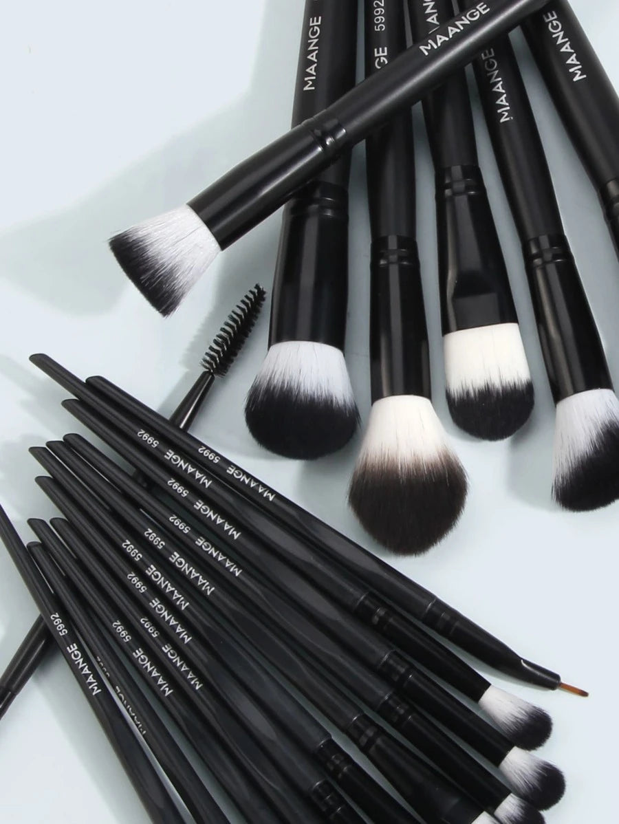 Shein-طقم فرش مكياج احترافية The Brush، 18 قطعة