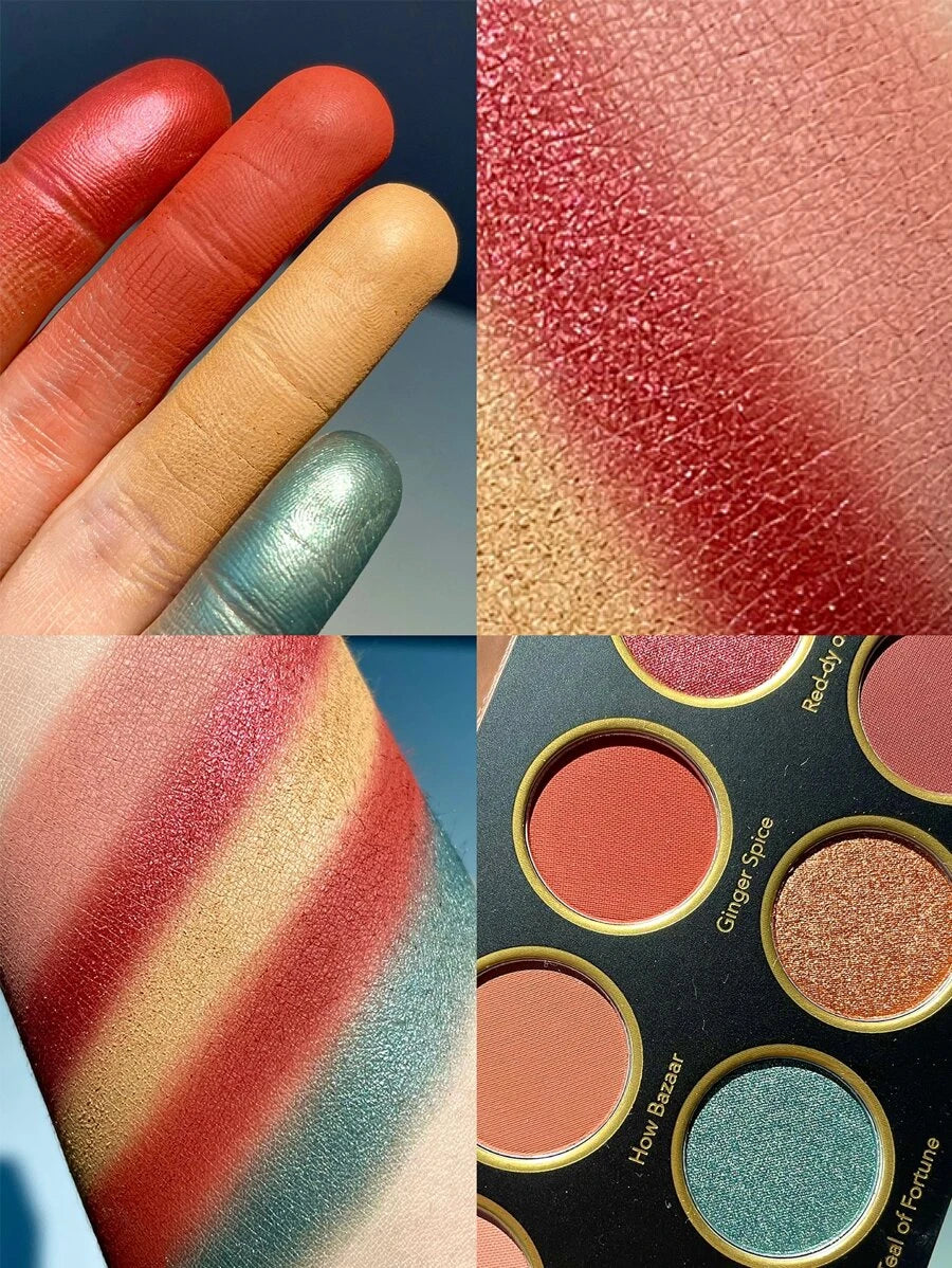 SHEGLAM Marrakesh Obsessed Palette Eyeshadow 12-Clolor Shimmer