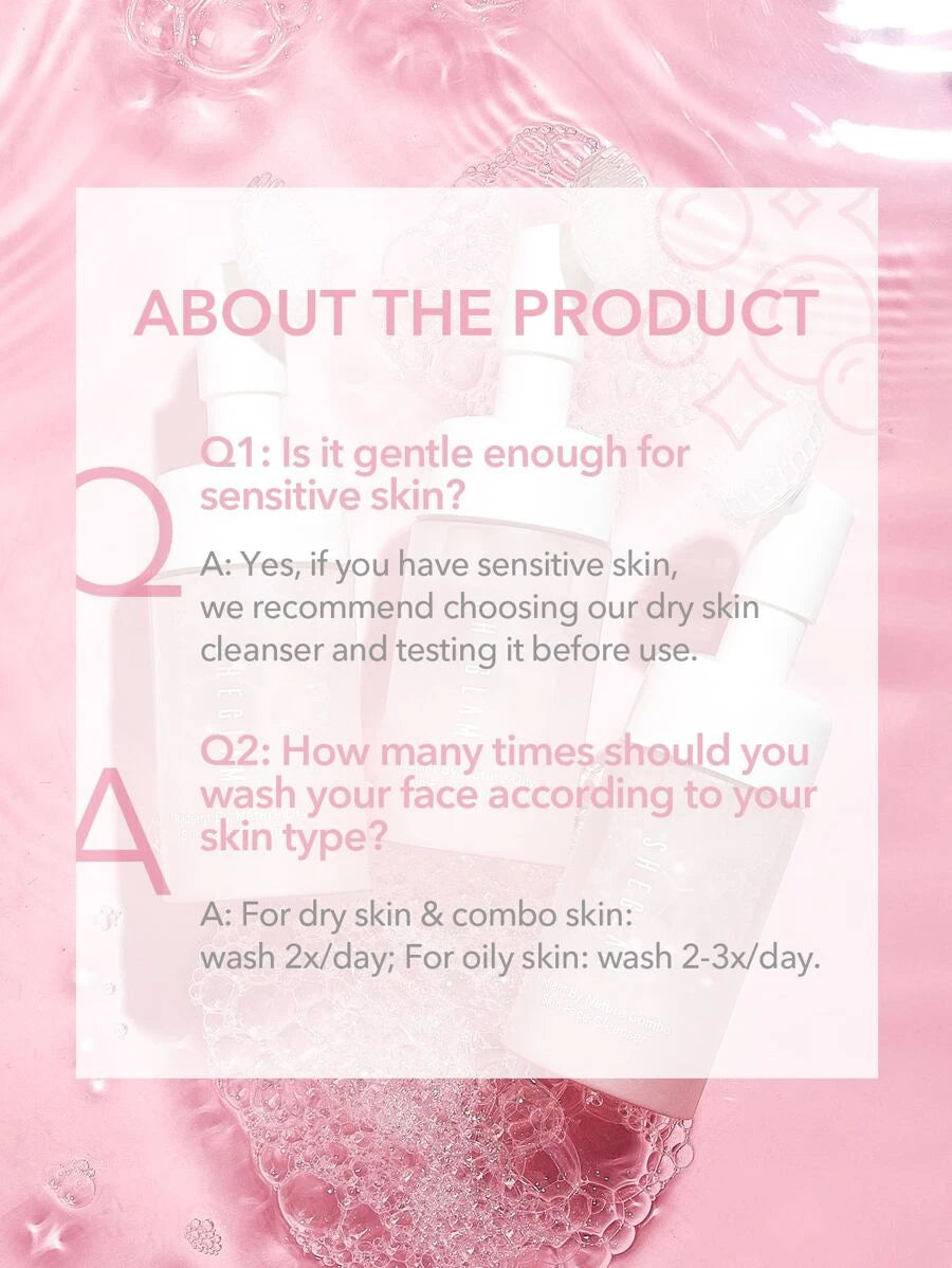 Sheglam Radiant By Nature Combo Skin Face Cleanser 100M