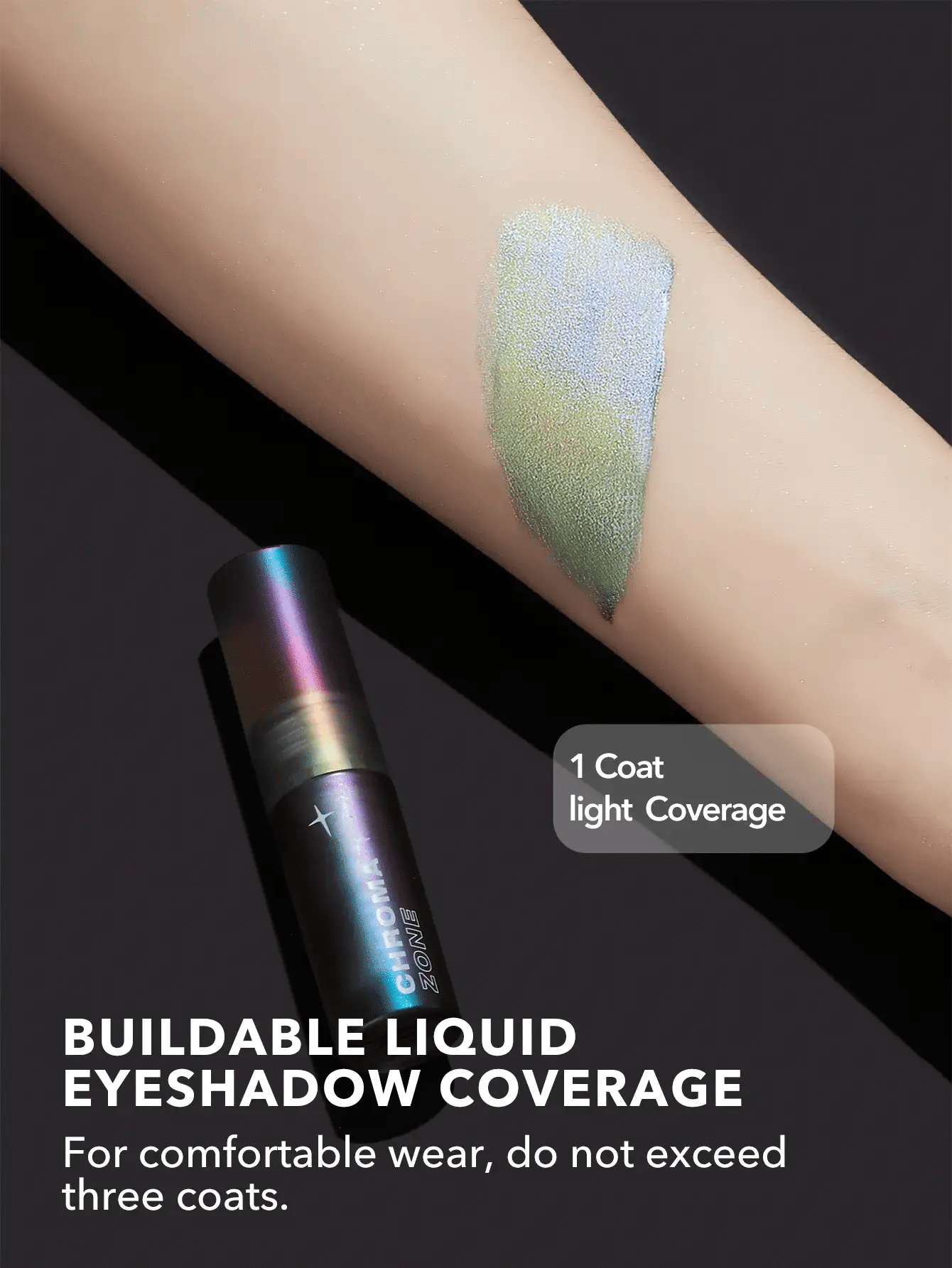 SHEGLAM Chroma Zone Multichrome Liquid Eyeshadow