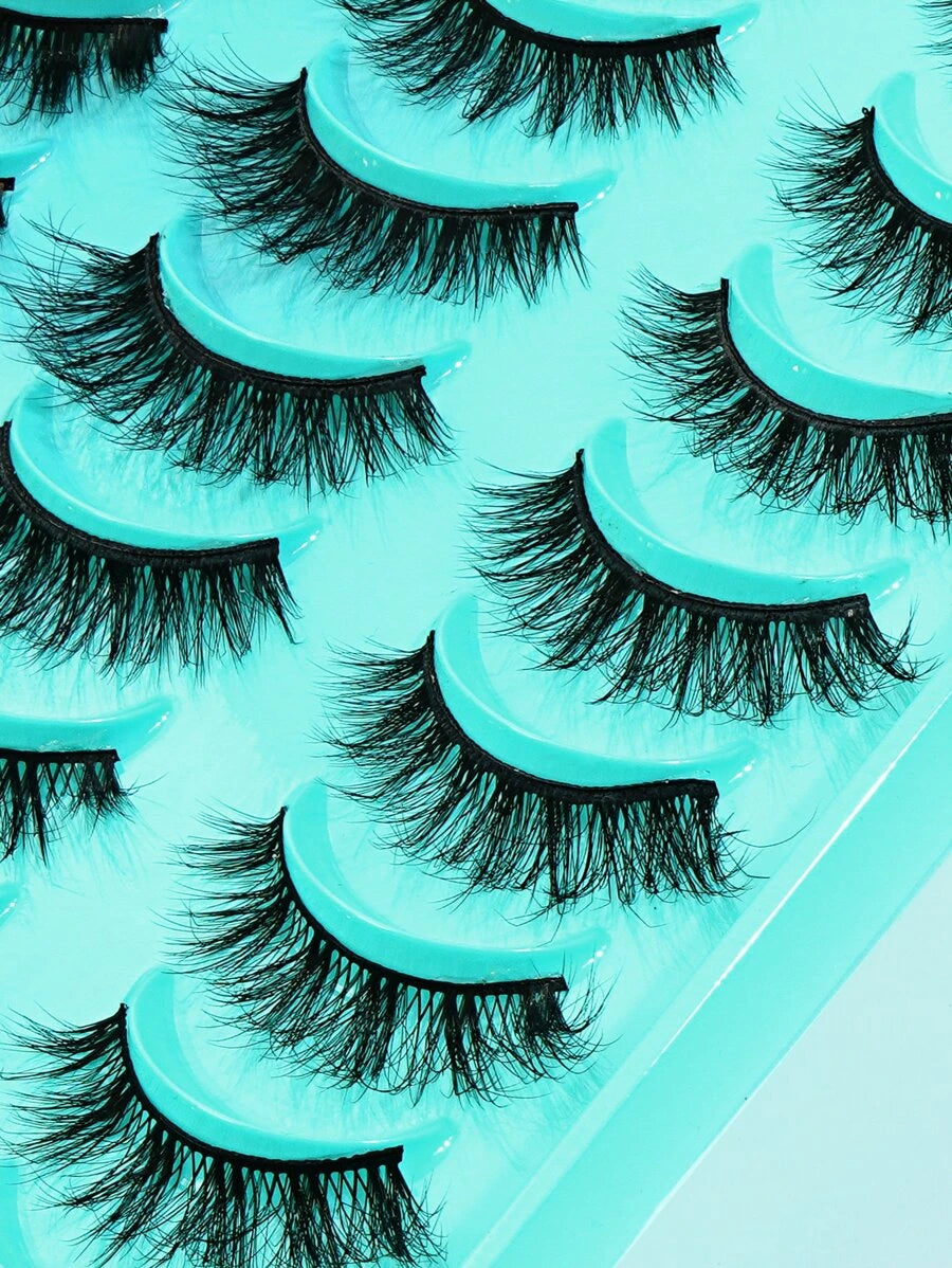 SheIn A set of 20 pairs of mixed natural false eyelashes - L20