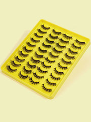 SheIn Set of 20 pairs of mixed natural false eyelashes - Y20