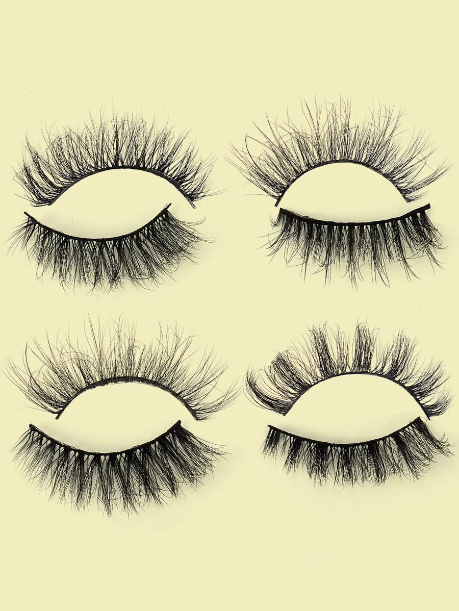 SheIn Set of 20 pairs of mixed natural false eyelashes - Y20