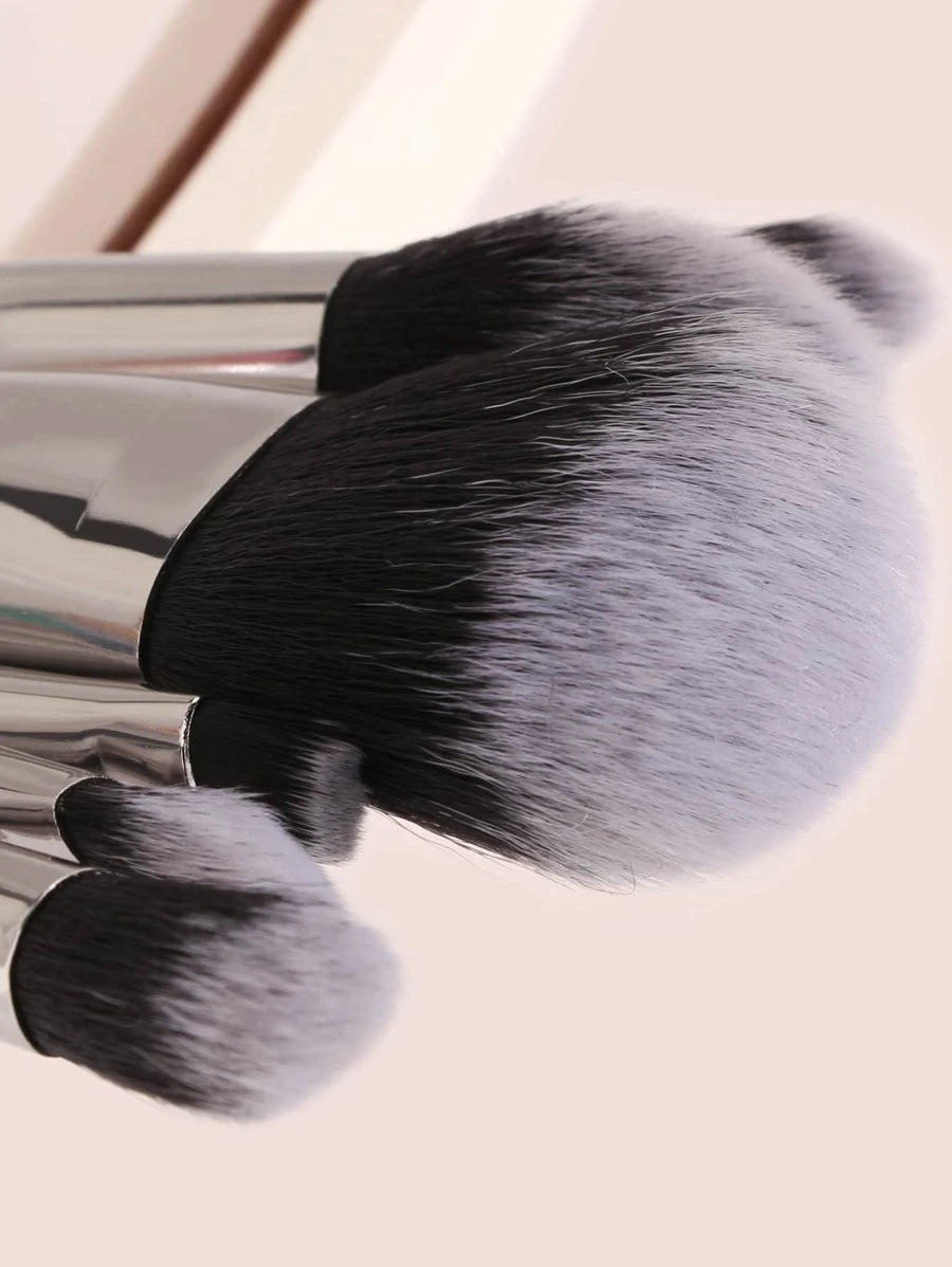 SheIn Mang Professional Makeup Brush Set 20 Pieces - Black