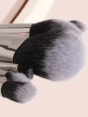 SheIn Mang Professional Makeup Brush Set 20 Pieces - Black