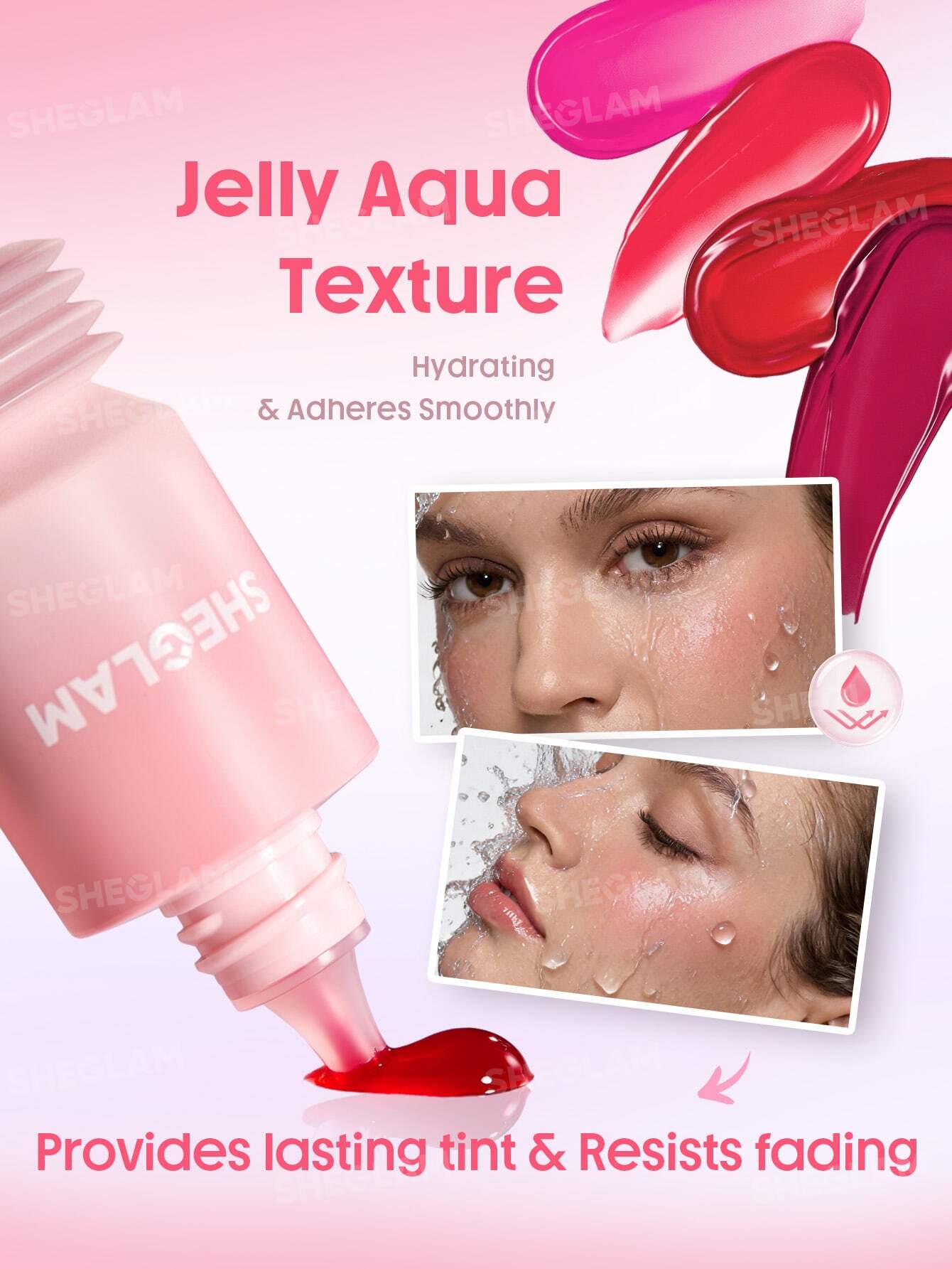 Sheglam Aqua Flushed Gel Blush