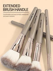 Maange 9Pcs Makeup Brush Grey