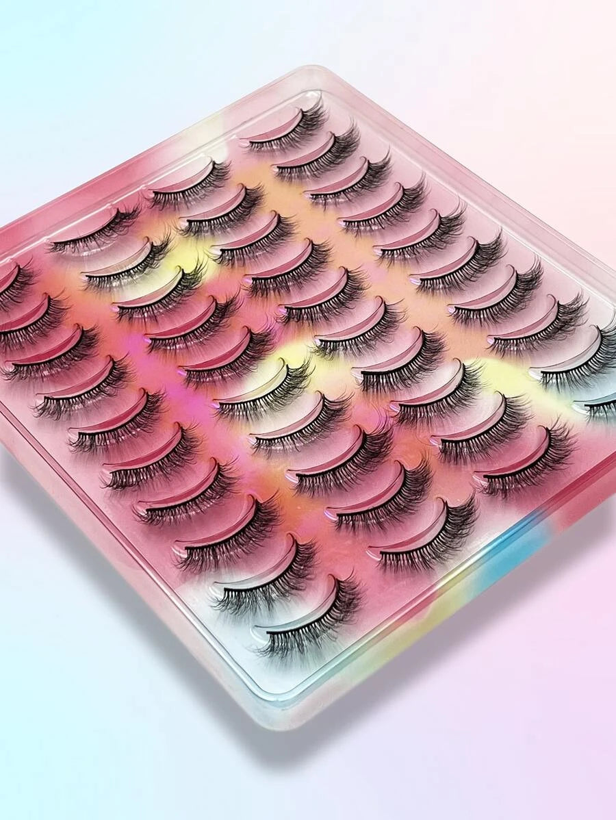 SheIn A set of 20 pairs of mixed natural false eyelashes - CAI