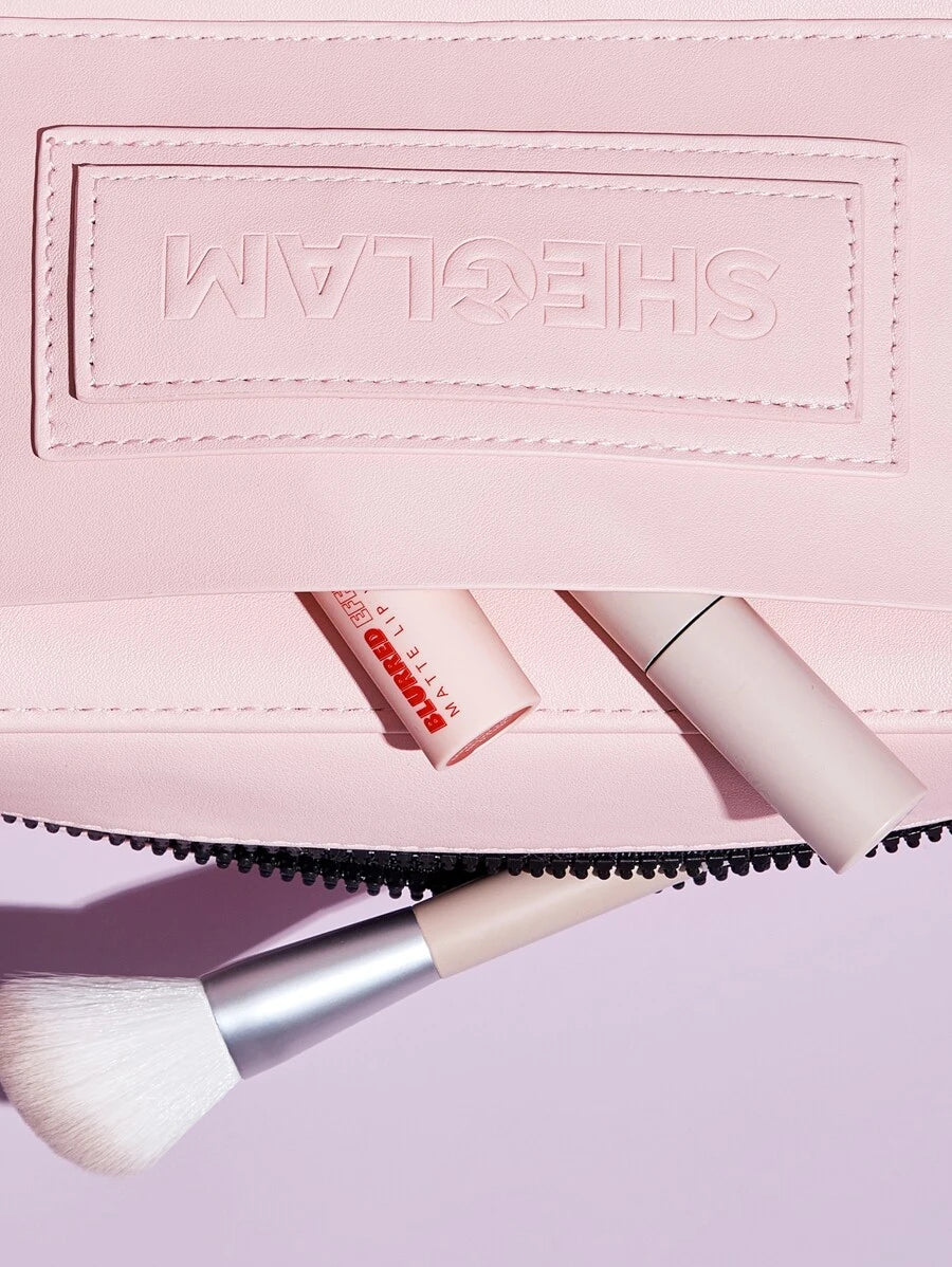 SHEGLAM Glow & Go Makeup Bag Cute Pink