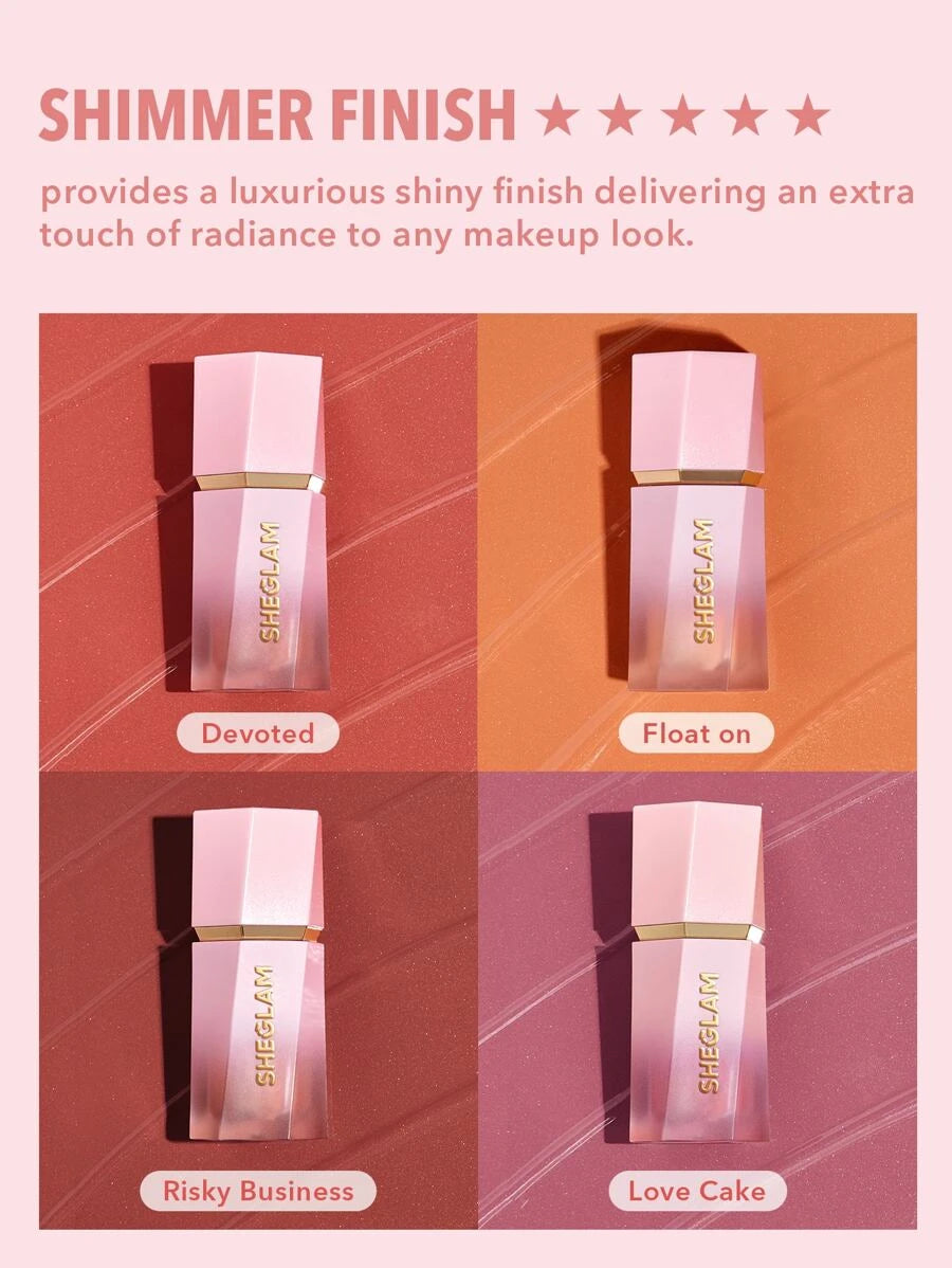 Sheglam Color Bloom Dayglow Liquid Blush Shimmer