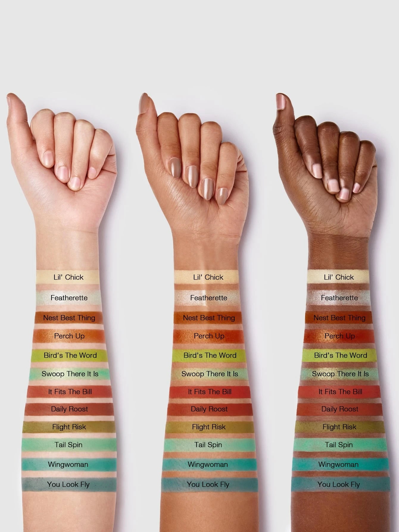Sheglam forever feather palette 12color