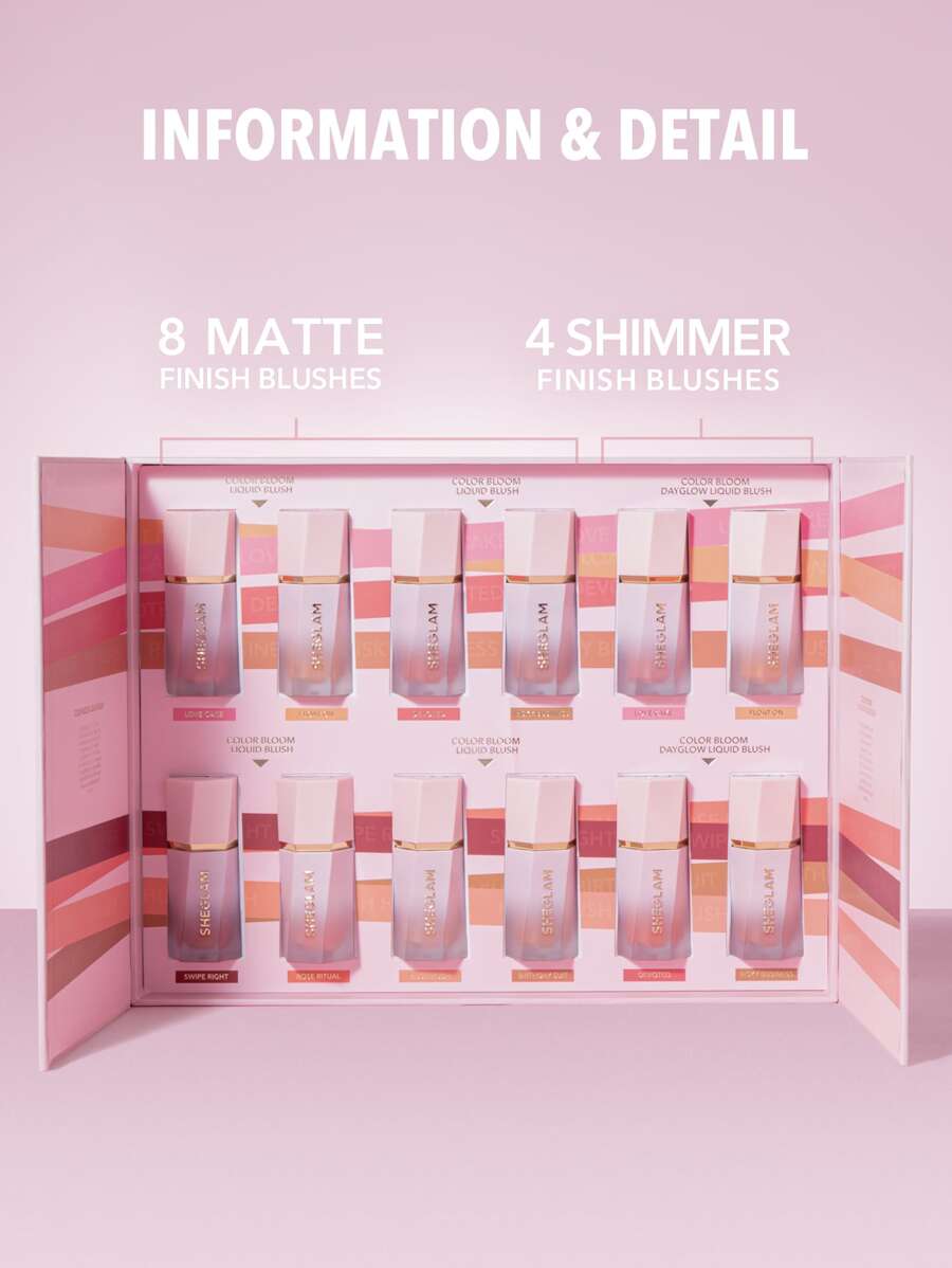 SHEGLAM Color Bloom Shimmer and Matte Collection Set
