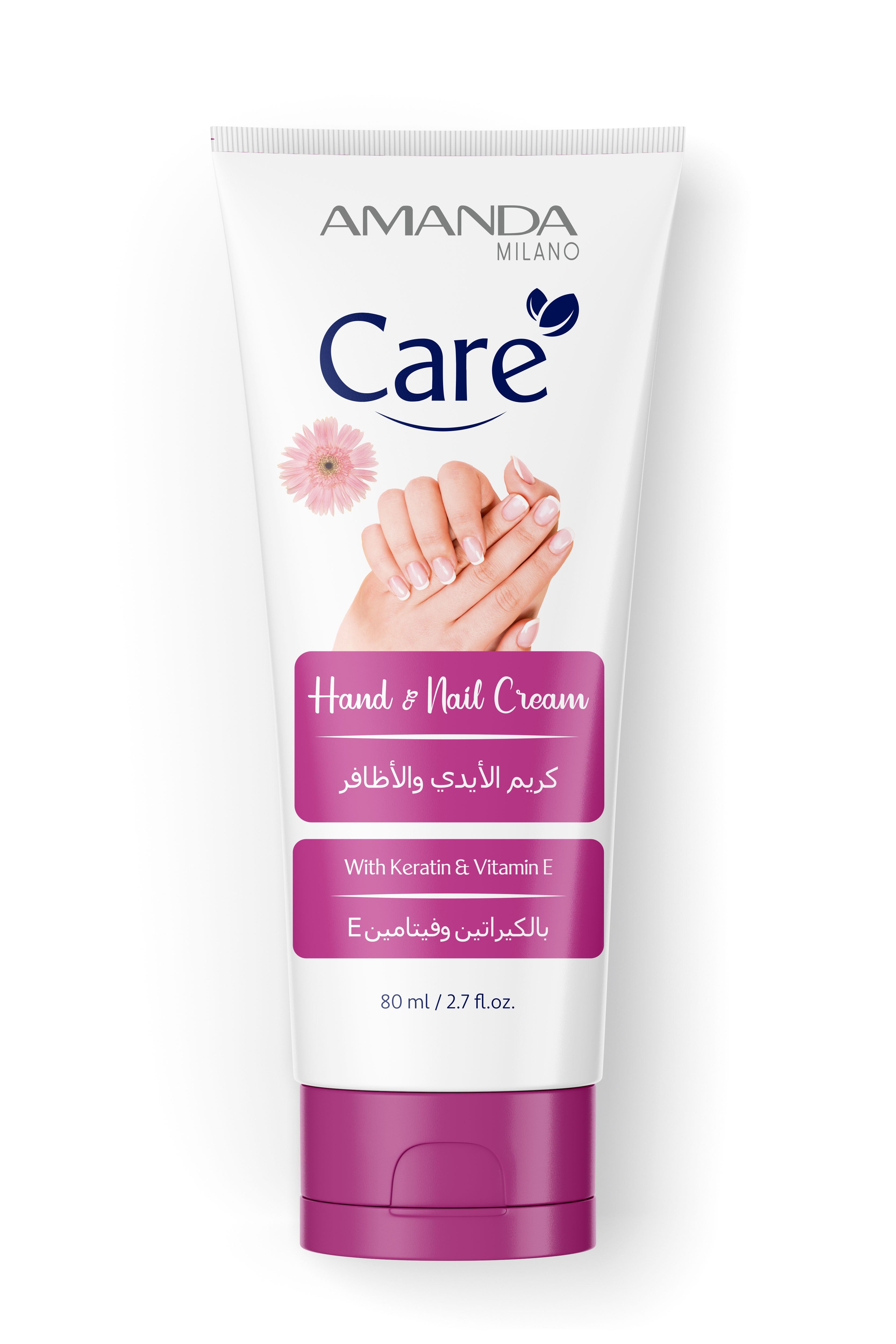 Amanda hand and nail cream with keratin and Vitamin E 80ml