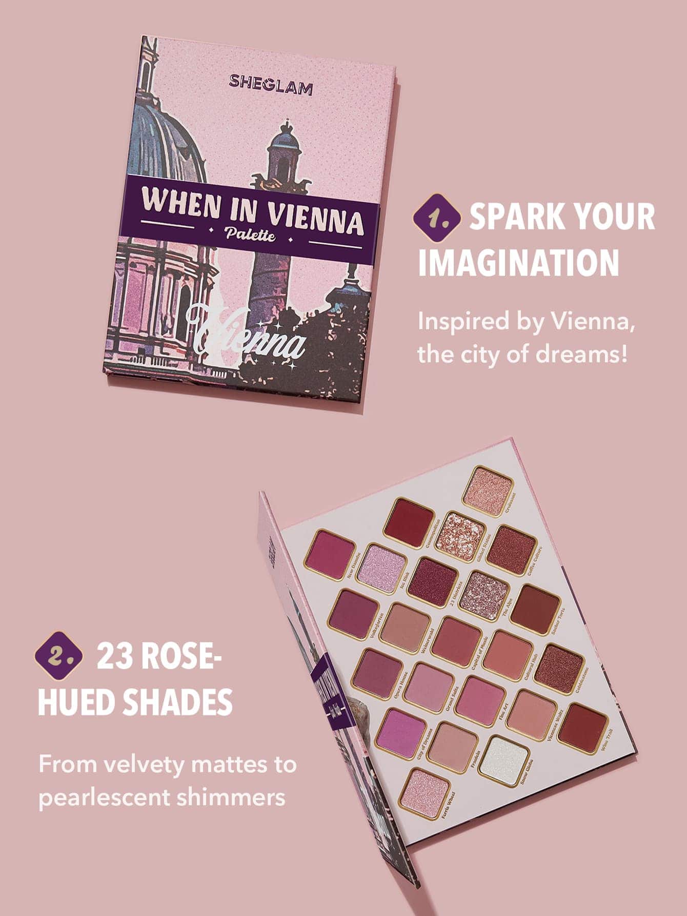 SHEGLAM When In Vienna Palette 23 Clolor
