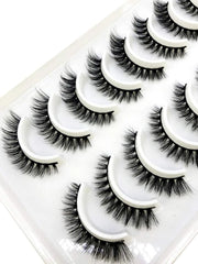 SheIn Eyelashes Set of 10 Pairs of False Eyelashes (LX-8)