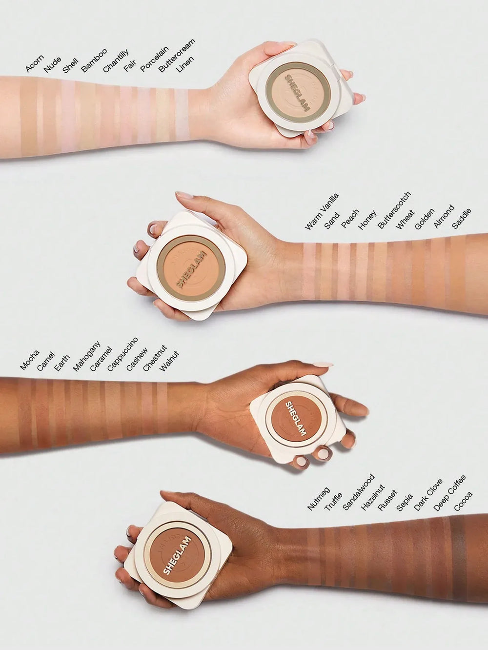 Sheglam Skin Focus high coverage powder foundation