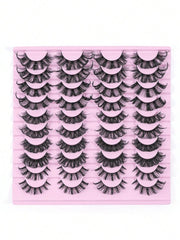 H7325 Shein 20 pairs false eyelashes set