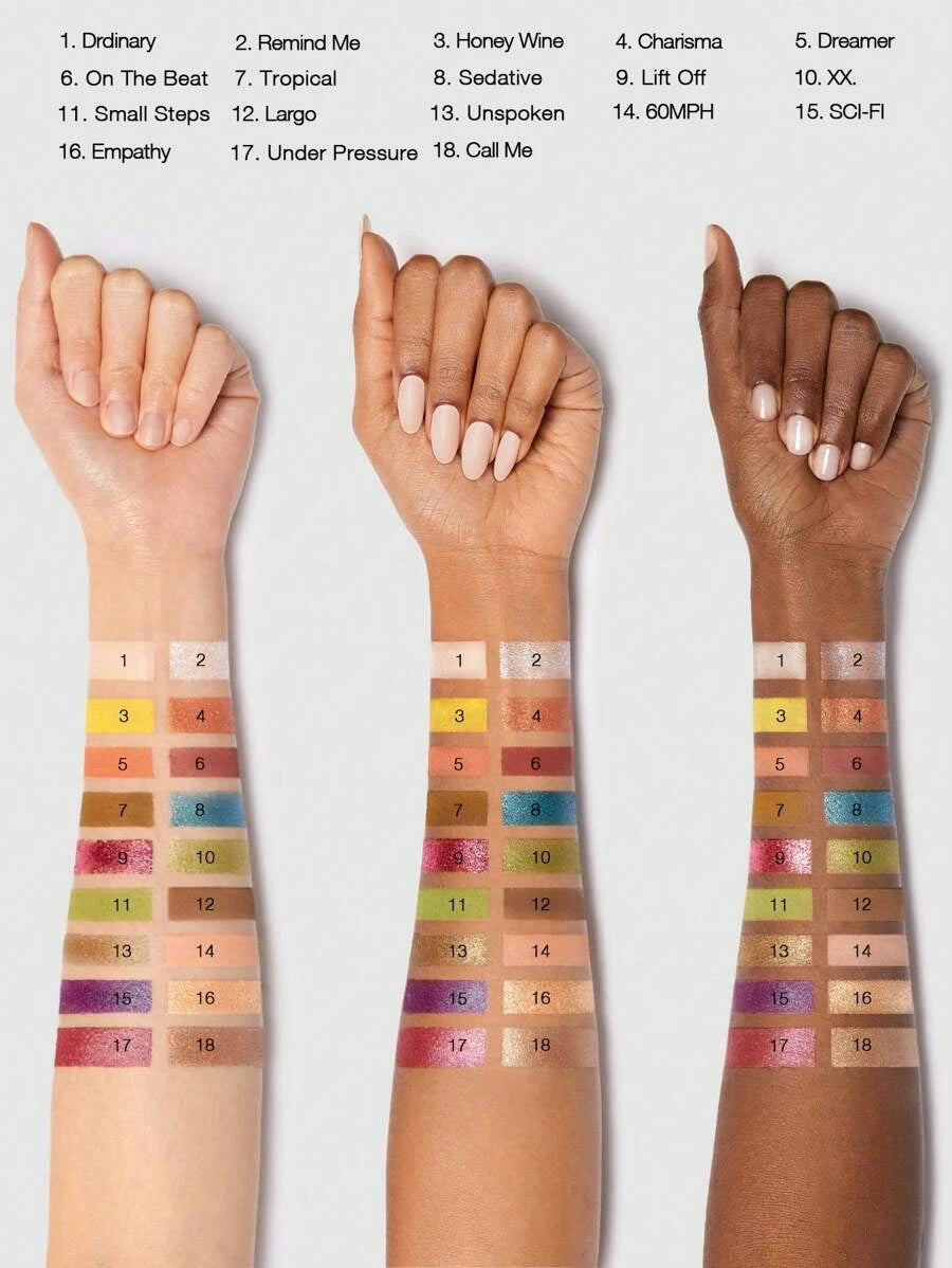 Sheglam Artistry Print Eyeshadow Palette 18 Colors