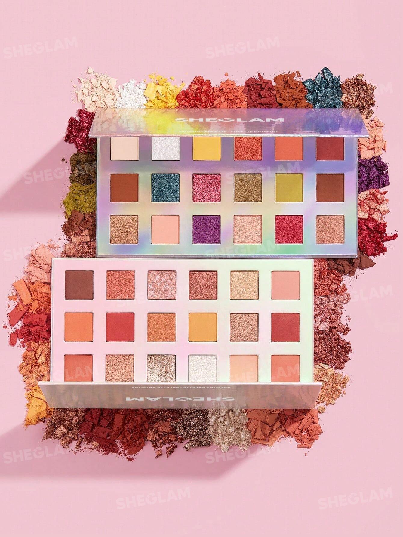 SHEGLAM Artistry Palette Eyeshadow18 Colors- Bejewelled