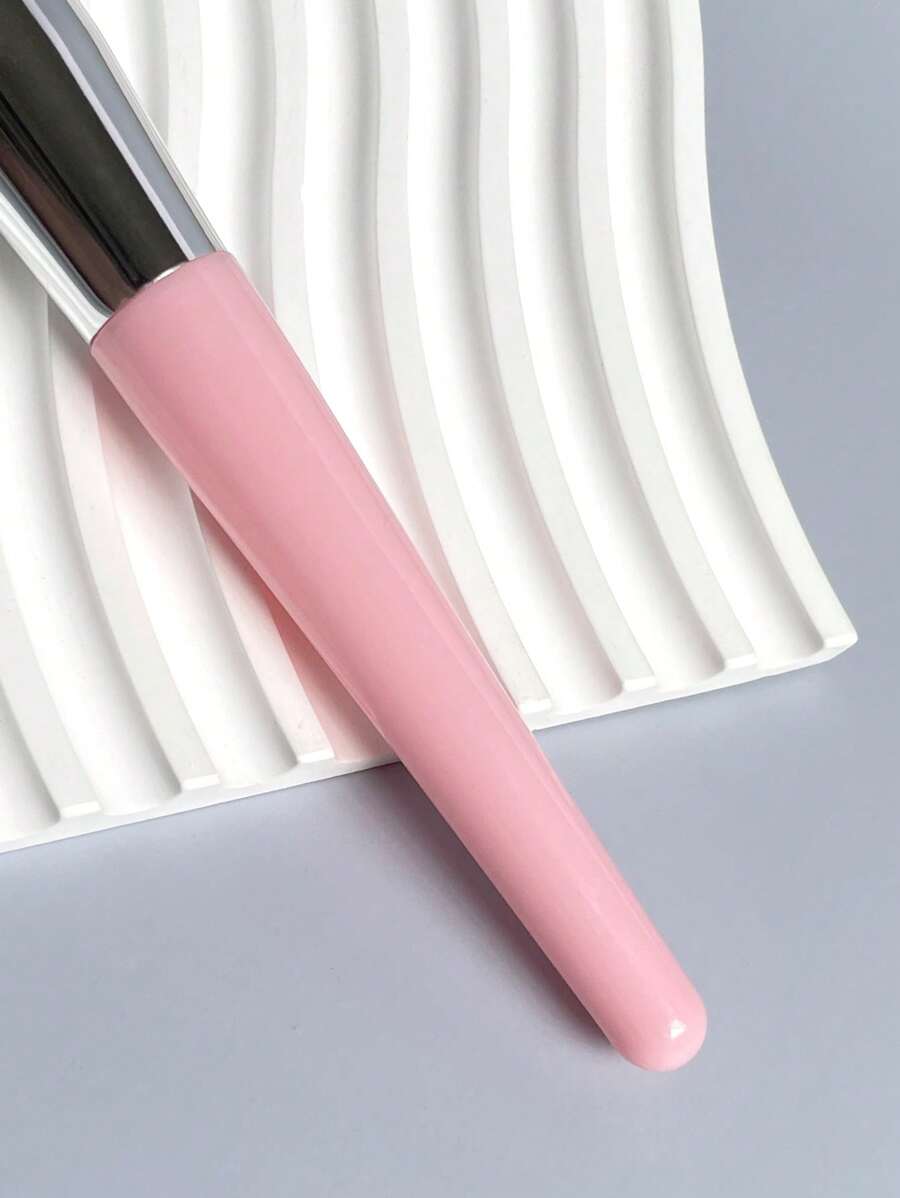 Shein Pink Flower Shaped Blush Brush