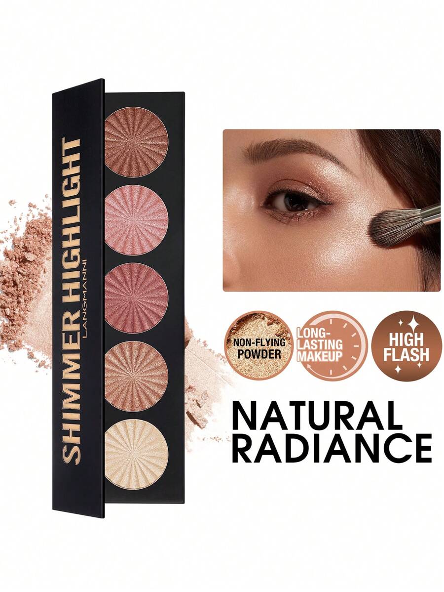 Shein langmanni glow up highlighter palette