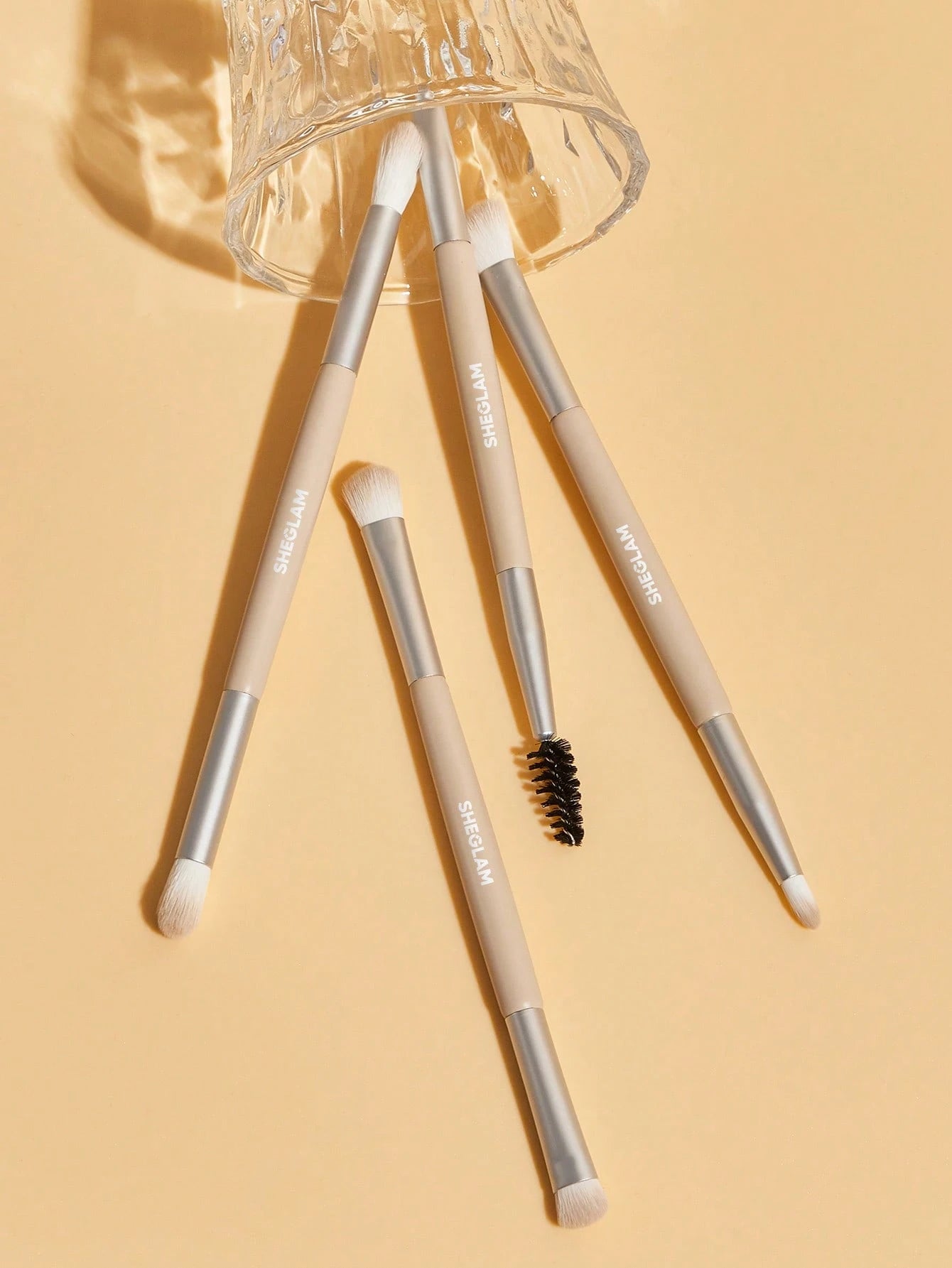 Sheglam Glam 101 Eye Essentials Makeup Brush Set 4Pcs