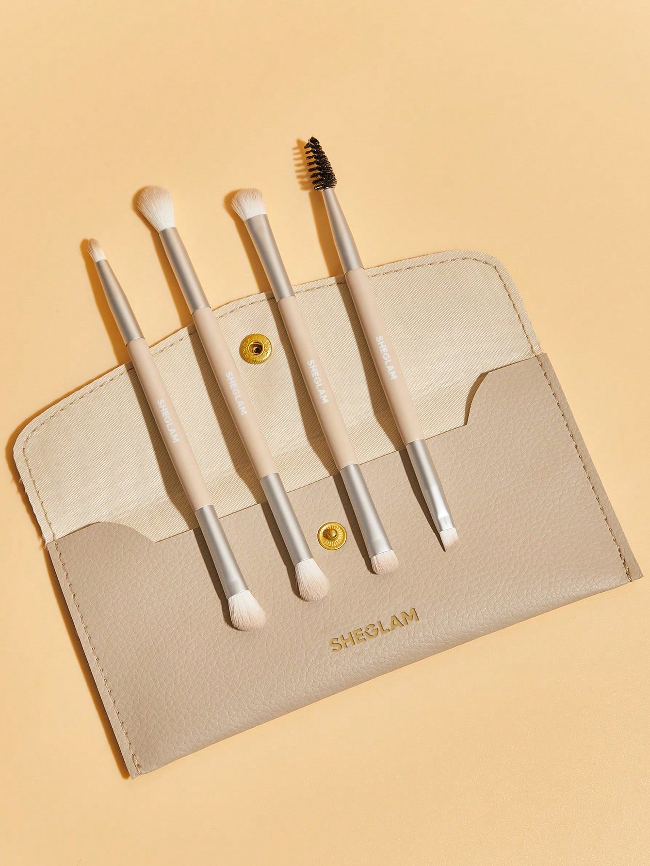 Sheglam Glam 101 Eye Essentials Makeup Brush Set 4Pcs