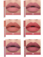 Shein Handaiyan Matte Lip Gloss Set Waterproof 
