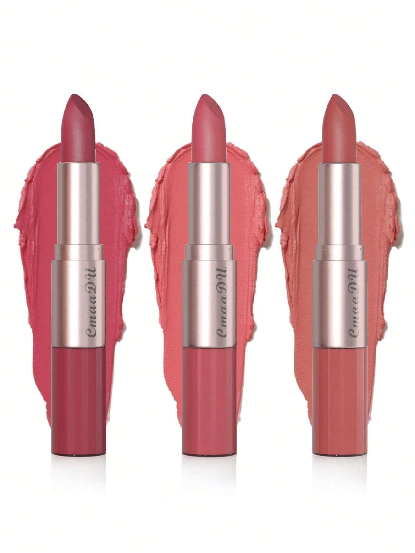 Cmaadu Two-in one lipstick and lip glosses 01